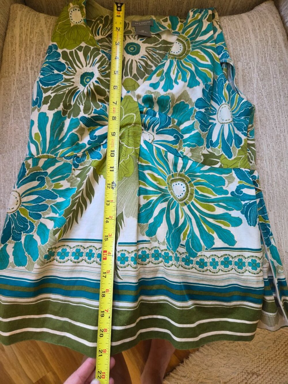 Ann Taylor Sleeveless Floral Top - Picture 6 of 6